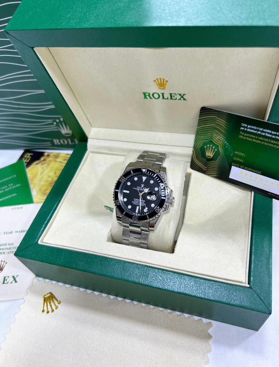 rolex + boite + sachet