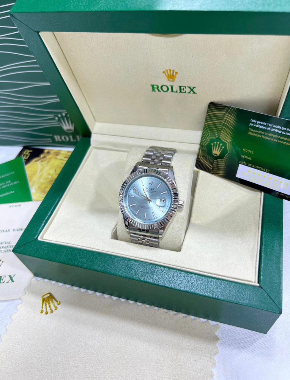 rolex + boite + sachet